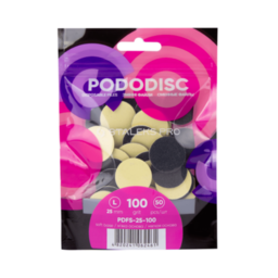 Staleks-ის შემცვლელი ფაილები Pododisk M 100 gritt, 50 ც.