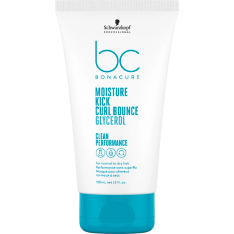 Миниатюра Schwarzkopf Bonacure ტენიანობის დარტყმა curl bounce კრემი 150ml