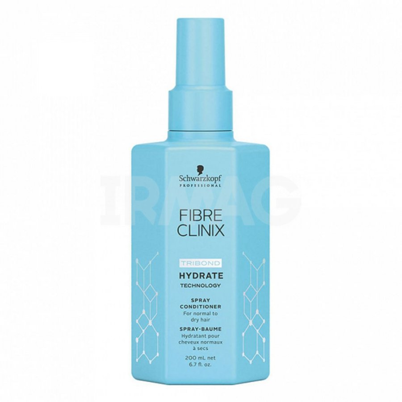 Миниатюра Schwarzkopf Fiber Clinix ჰიდრატის სპრეის კონტრაქტორი 200ml