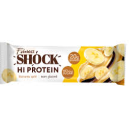 Fitness Shock ბანანის სპლიტის პროტეინის ბარი