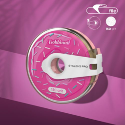 Staleks block file-tape in donut papmAm AT-150 grit