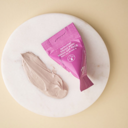 Korean cosmetics in sachet - Ayoume Soothing and antibacterial mask, 3 g/1 pc (pink)